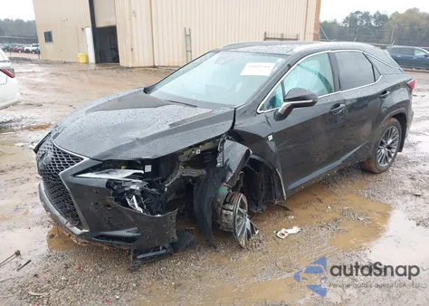 2022 Lexus Rx 350 F Sport Handling из США, поврежденный, VIN 2T2YZMDA0NC355102